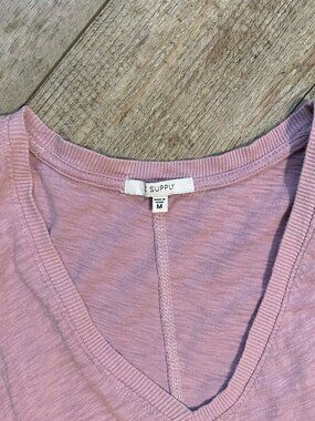 Women’s Sleeveless Dress, Z Supply V-Neck Light Purple Dress, Size M